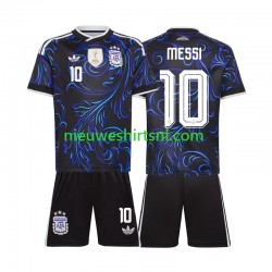 Argentinië Kind Shirt met Bedrukking Lionel Messi 10 Uit WK 2026 Korte Mouw Argentinië Kind Shirt met Bedrukking Lionel Messi 10 Uit WK 2026 Korte Mouw