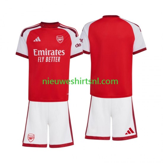 Arsenal Kind Shirt met Bedrukking Thuis 2026-2027 Korte Mouw