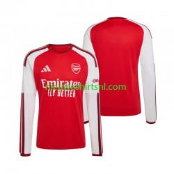 Arsenal Heren Shirt met Bedrukking Thuis 2026-2027 Lange Mouw