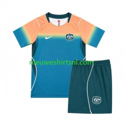 Australië Kind Shirt met Bedrukking Uit WK 2026 Korte Mouw