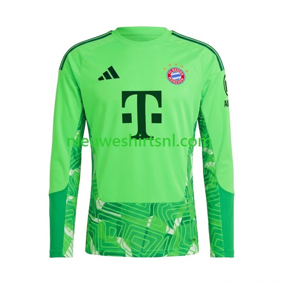 FC Bayern München Heren Shirt met Bedrukking Doelman Thuis 2026-2027 Lange Mouw
