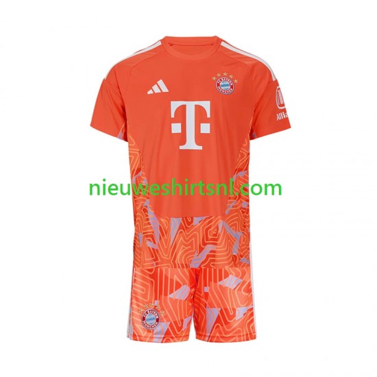 FC Bayern München Kind Shirt met Bedrukking Doelman Uit 2026-2027 Korte Mouw