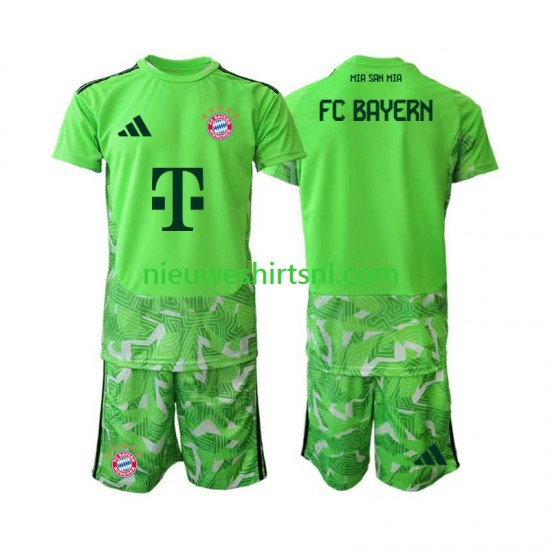 FC Bayern München Kind Shirt met Bedrukking Doelman Thuis 2026-2027 Korte Mouw