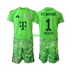 FC Bayern München Kind Shirt met Bedrukking Doelman Manuel Neuer 1 Thuis 2026-2027 Korte Mouw
