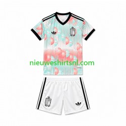 België Kind Shirt met Bedrukking Uit WK 2026 Korte Mouw