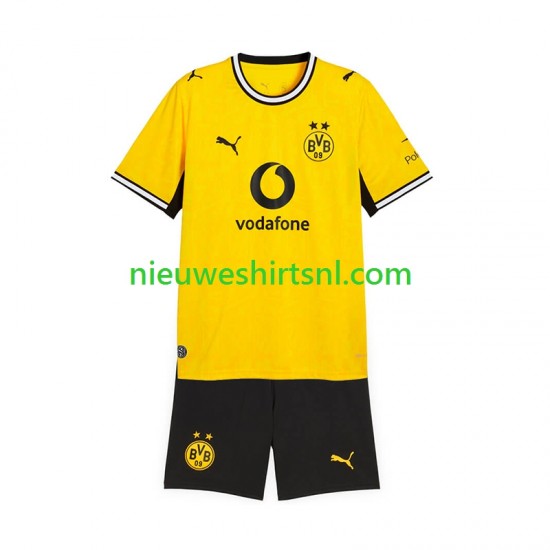 Borussia Dortmund Kind Shirt met Bedrukking Thuis 2026-2027 Korte Mouw
