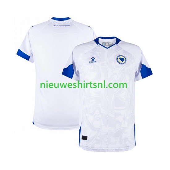 Bosnië Herzegovina Heren Shirt met Bedrukking Uit WK 2026 Korte Mouw