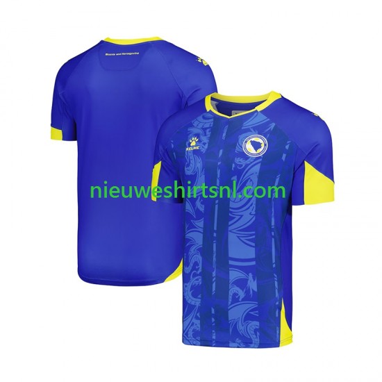 Bosnië Herzegovina Heren Shirt met Bedrukking Thuis WK 2026 Korte Mouw