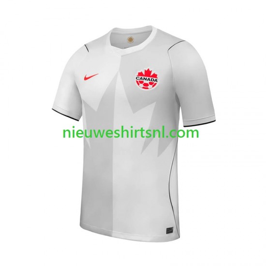 Canada Heren Shirt met Bedrukking Uit WK 2026 Korte Mouw