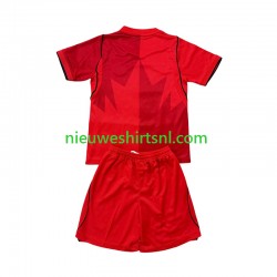 Canada Kind Shirt met Bedrukking Thuis WK 2026 Korte Mouw