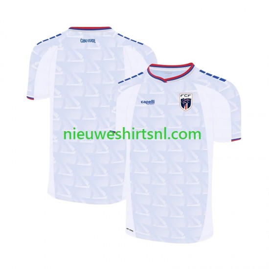 Heren Shirt met Bedrukking Cape Verde Uit WK 2026 Korte Mouw