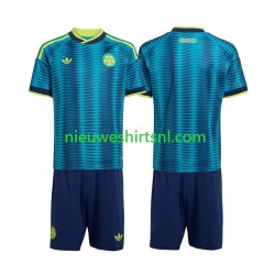 Colombia Kind Shirt met Bedrukking Uit WK 2026 Korte Mouw Colombia Kind Shirt met Bedrukking Uit WK 2026 Korte Mouw