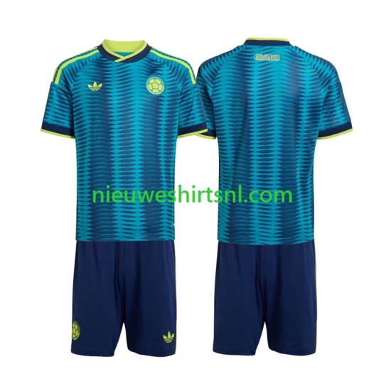 Colombia Kind Shirt met Bedrukking Uit WK 2026 Korte Mouw