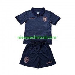 Ecuador Kind Shirt met Bedrukking Uit WK 2026 Korte Mouw Ecuador Kind Shirt met Bedrukking Uit WK 2026 Korte Mouw