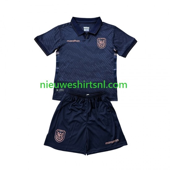 Ecuador Kind Shirt met Bedrukking Uit WK 2026 Korte Mouw