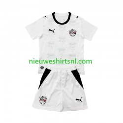Egypte Kind Shirt met Bedrukking Uit WK 2026 Korte Mouw