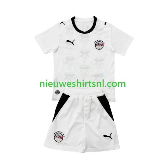 Egypte Kind Shirt met Bedrukking Uit WK 2026 Korte Mouw