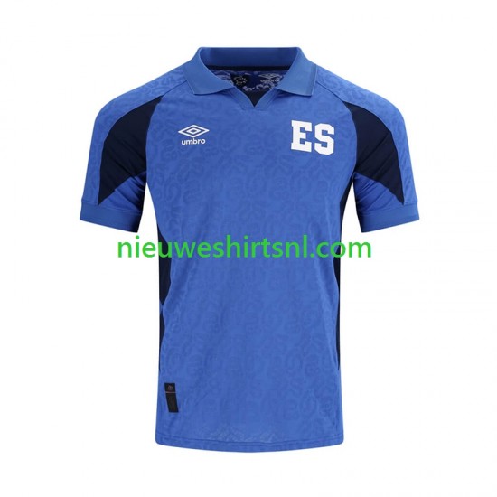 EL Salvador Heren Shirt met Bedrukking Thuis 2026 Korte Mouw