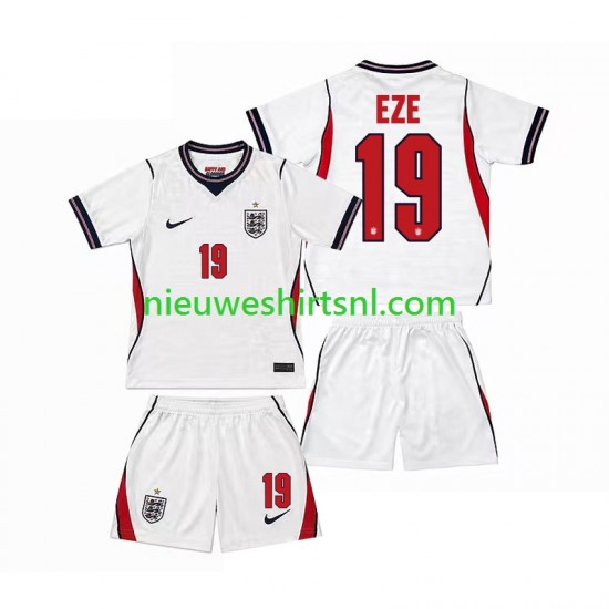 Engeland Kind Shirt met Bedrukking Eberechi Eze 19 Thuis WK 2026 Korte Mouw