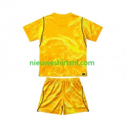Engeland Kind Shirt met Bedrukking Doelman Vierde WK 2026 Korte Mouw