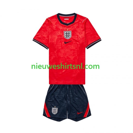 Engeland Kind Shirt met Bedrukking Uit WK 2026 Korte Mouw
