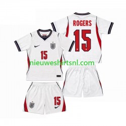 Engeland Kind Shirt met Bedrukking Morgan Rogers 15 Thuis WK 2026 Korte Mouw