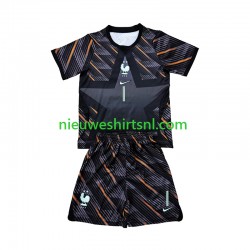 Frankrijk Kind Shirt met Bedrukking Doelman Brice Samba 1 Thuis WK 2026 Korte Mouw