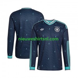 Duitsland Heren Shirt met Bedrukking Uit WK 2026 Lange Mouw Duitsland Heren Shirt met Bedrukking Uit WK 2026 Lange Mouw