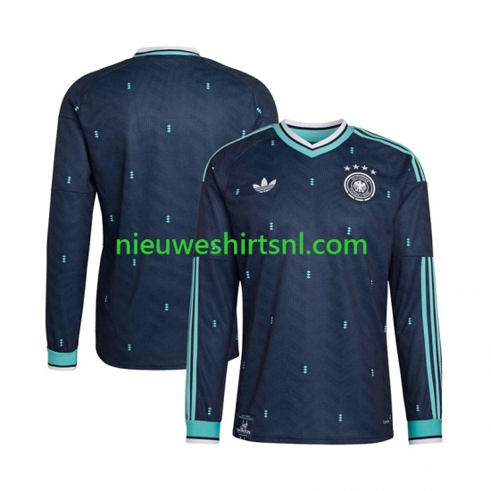 Duitsland Heren Shirt met Bedrukking Uit WK 2026 Lange Mouw