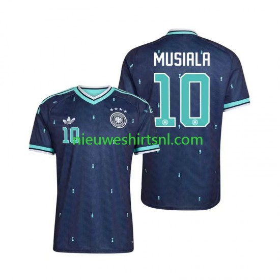 Duitsland Heren Shirt met Bedrukking Jamal Musiala 10 Uit WK 2026 Korte Mouw
