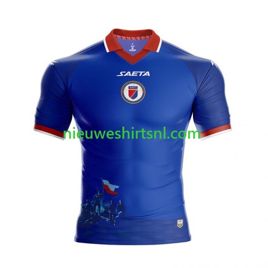 Heren Shirt met Bedrukking Haiti Thuis WK 2026 Korte Mouw