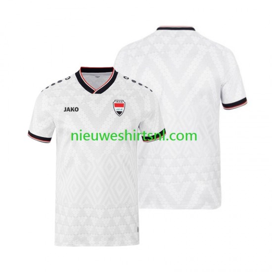 Irak Heren Shirt met Bedrukking Uit WK 2026 Korte Mouw