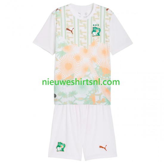 Ivoorkust Kind Shirt met Bedrukking Uit WK 2026 Korte Mouw