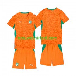 Ivoorkust Heren Kind Shirt met Bedrukking Thuis WK 2026 Korte Mouw Ivoorkust Heren Kind Shirt met Bedrukking Thuis WK 2026 Korte Mouw