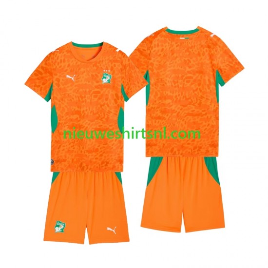 Ivoorkust Heren Kind Shirt met Bedrukking Thuis WK 2026 Korte Mouw