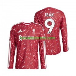 Liverpool Heren Shirt met Bedrukking Alexander Isak 9 Thuis 2026-2027 Lange Mouw