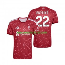 Liverpool Heren Shirt met Bedrukking Hugo Ekitike 22 Thuis 2026-2027 Korte Mouw
