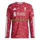 Liverpool Heren Shirt met Bedrukking Thuis 2026-2027 Lange Mouw