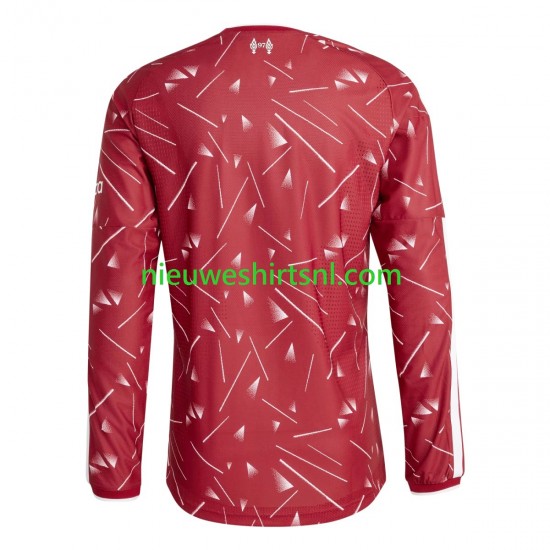 Liverpool Heren Shirt met Bedrukking Thuis 2026-2027 Lange Mouw