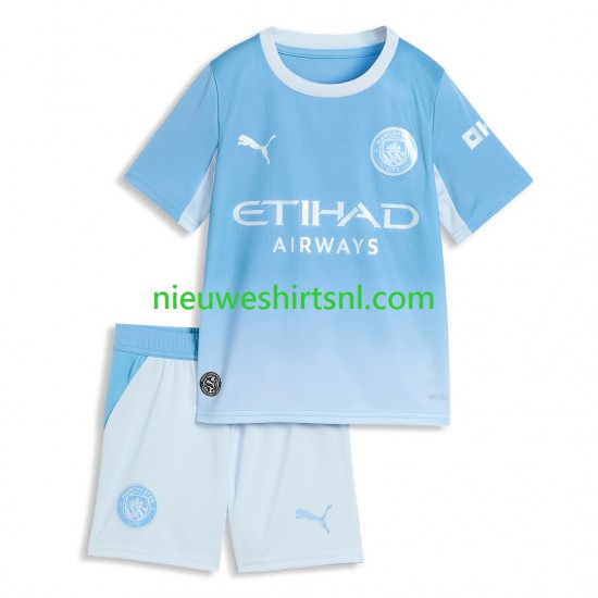 Manchester City Kind Shirt met Bedrukking Thuis 2026-2027 Korte Mouw