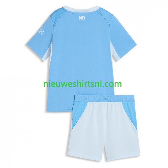 Manchester City Kind Shirt met Bedrukking Thuis 2026-2027 Korte Mouw