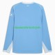 Manchester City Heren Shirt met Bedrukking Thuis 2026-2027 Lange Mouw