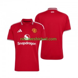 Manchester United Heren Shirt met Bedrukking Thuis 2026-2027 Korte Mouw Manchester United Heren Shirt met Bedrukking Thuis 2026-2027 Korte Mouw