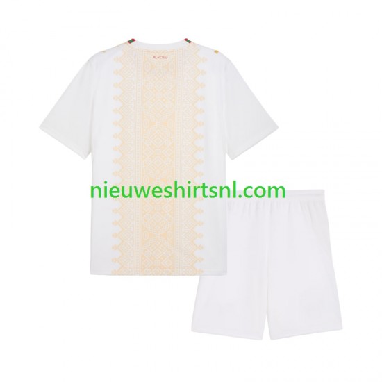 Marokko Kind Shirt met Bedrukking Uit 2026 Korte Mouw
