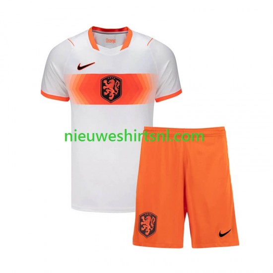 Nederland Kind Shirt met Bedrukking Uit WK 2026 Korte Mouw