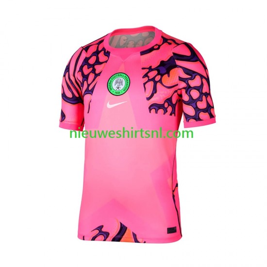Nigeria Heren Shirt met Bedrukking Doelman 2026 Korte Mouw