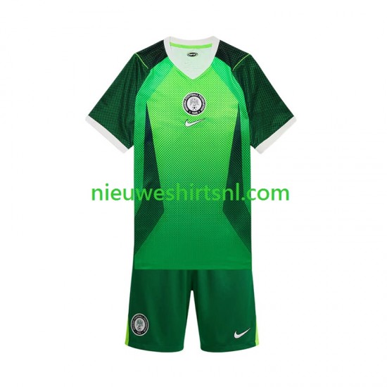 Nigeria Kind Shirt met Bedrukking Thuis 2026 Korte Mouw