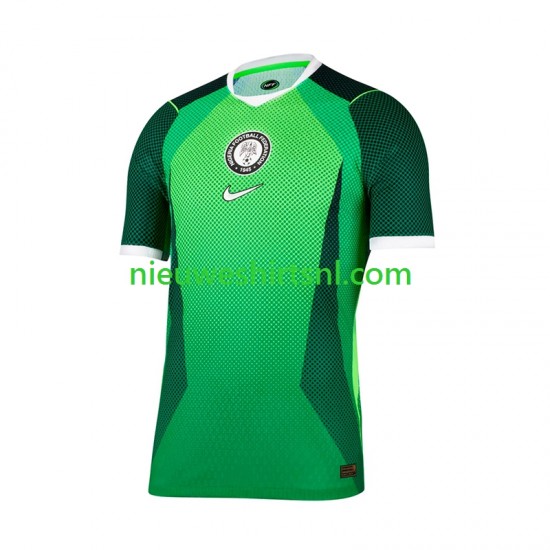 Nigeria Heren Shirt met Bedrukking Thuis 2026 Korte Mouw