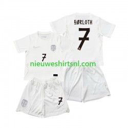 Noorwegen Kind Shirt met Bedrukking Alexander Sorloth 7 Derde WK 2026 Korte Mouw Noorwegen Kind Shirt met Bedrukking Alexander Sorloth 7 Derde WK 2026 Korte Mouw