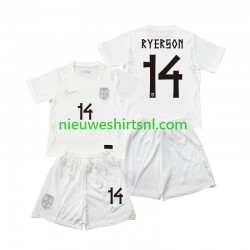 Noorwegen Kind Shirt met Bedrukking Julian Ryerson 14 Derde WK 2026 Korte Mouw Noorwegen Kind Shirt met Bedrukking Julian Ryerson 14 Derde WK 2026 Korte Mouw